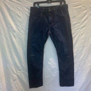 Banana Republic Jeans Mens 33x32 Slim Straight Fit Blue
